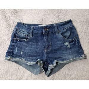 RSQ Medium Wash Malibu Shorts Size 25